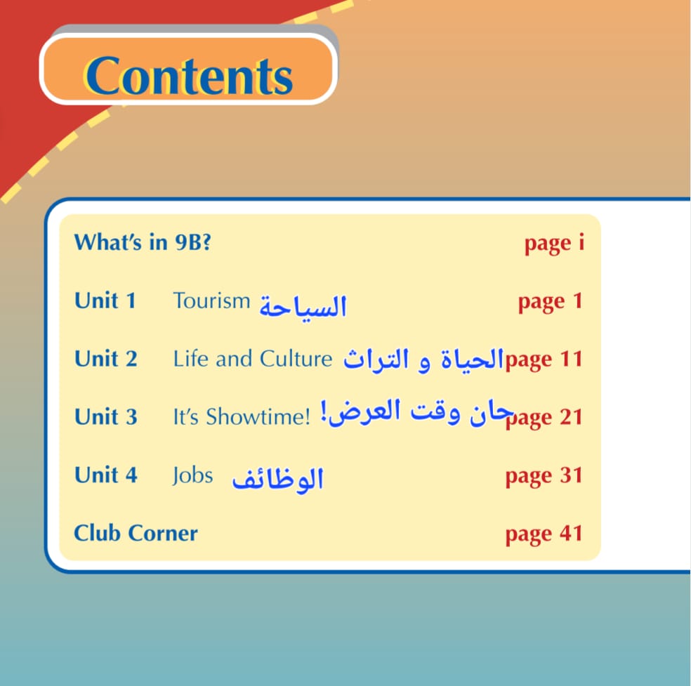 مواضيع برزنتيشن للصف التاسع وفقا للمنهج المدرسي
