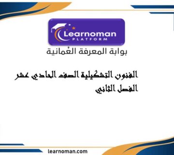 الفنون التشكيلية الصف الحادي عشر الفصل الثاني